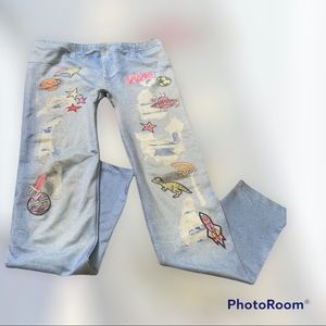 Children’s Place XL-14 girls stretchy leggings